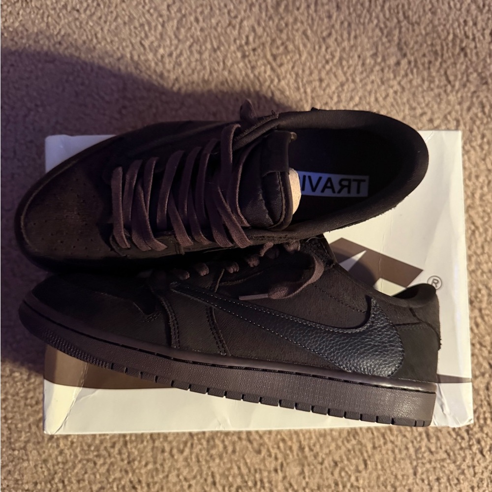 Velvet brown Nike travis scott jordan 1 low